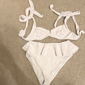 Beach Riot White Bikini Set